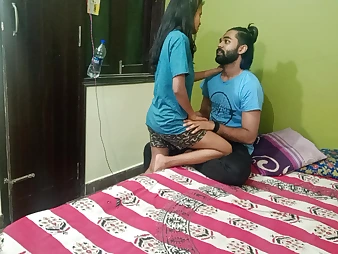 Juicy Legal Year Aged Skinny Desi Girlfriend Romp Fucked