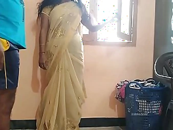 Crazy Desi Bhabhi gets alone with Watchman & loves strong assfuck act