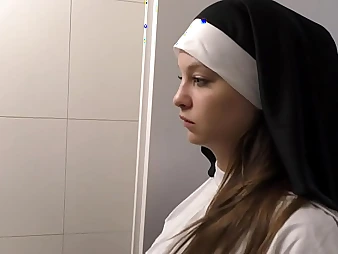 Angelina Brill's cock-squeezing bum gets fucked at the end of one's tether a