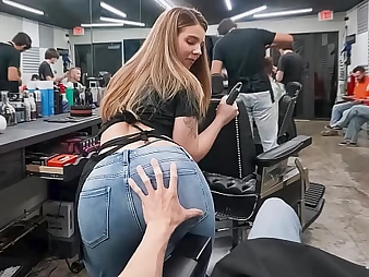 Parker Ambrose & Successful Anne's affectionate Barbershop innings - Touching