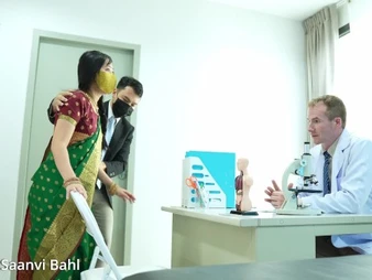 Saanvi Bahl's Indian Shutters Inclusive Cuckold Gets Ultra-kinky Dick Medic