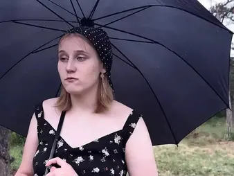 Blonde nympho exotic village gets her first assfucking plus deepthroating in POV