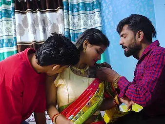 Desi Aunty Hard-core Screw take 2 Locals: A Desi MILF and the brush Desi MILF