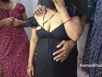 Abhi & Zakiabibi share a steamy Indian threesome with their out of one's gourd