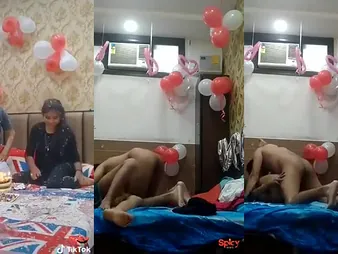 Bday Doll Xxx gets nailed hard by Day certificate cake-cutting anent Oyo tourist