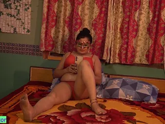 Stepcousin bangs crabby sister-in-law in a hot roleplay with a cumshot